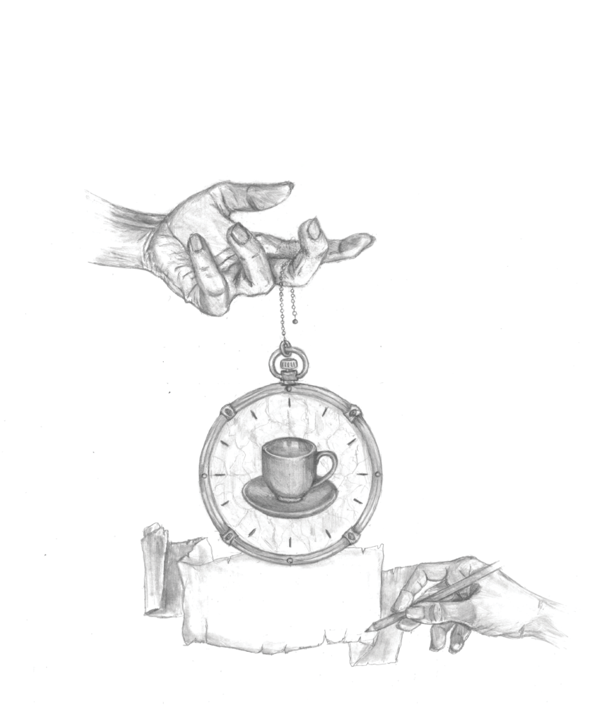 drawing pencil disegno matita mani hands coffee