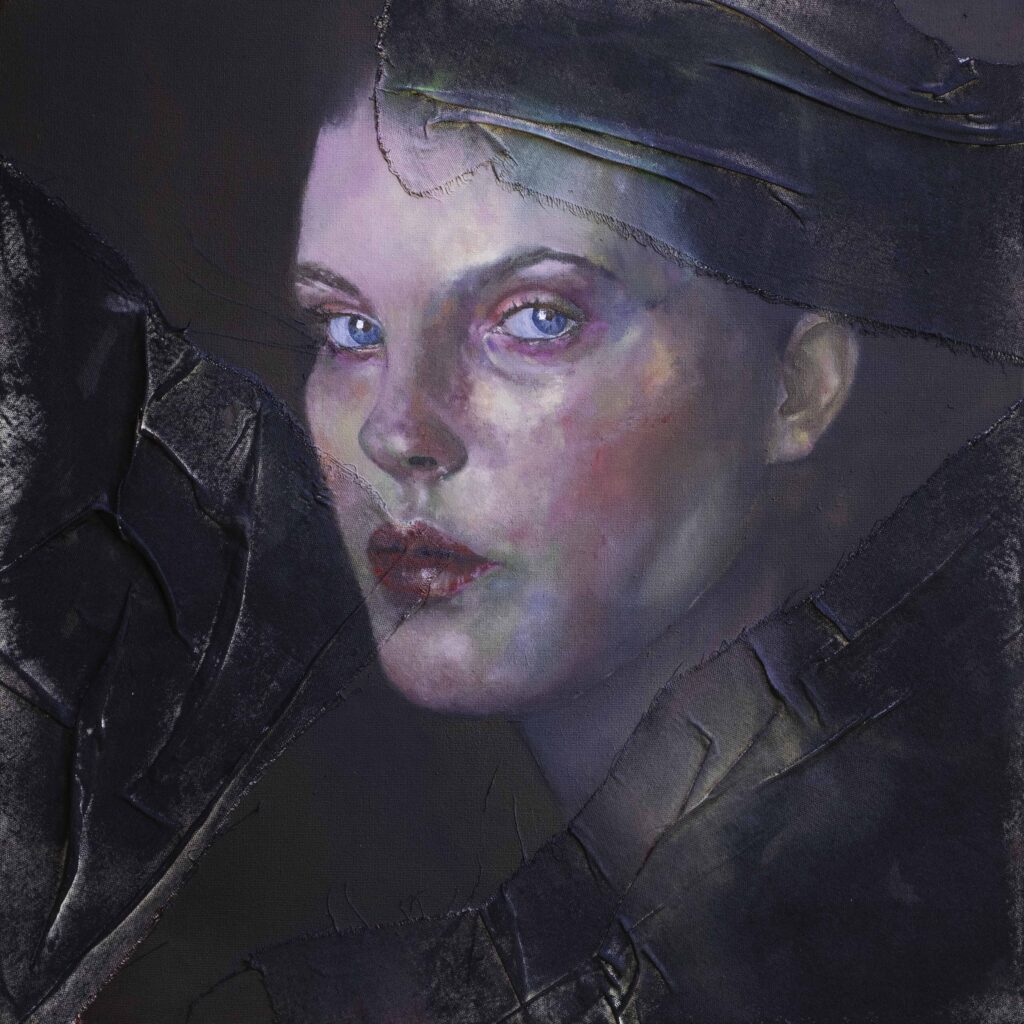 dipinto figurativo olio su tela artista italiana giulia ciacci